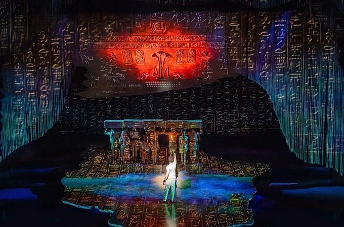 A scene from The Prince Of Egypt by Stephen Schwartz and Philip LaZebnik @ Dominion Theatre.(Opening 25-02-20)©Tristram Kenton 02/20(3 Raveley Street, LONDON NW5 2HX TEL 0207 267 5550  Mob 07973 617 355)email: tristram@tristramkenton.com