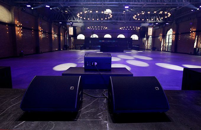 L Acoustics London Exhibition install 1