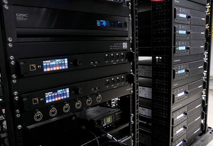 L Acoustics London Exhibition install 3