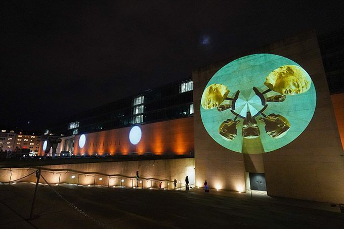 Digital Projection Kunstareal Antikensammlung 2