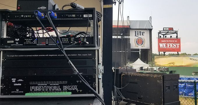 Optocore WE festival 1