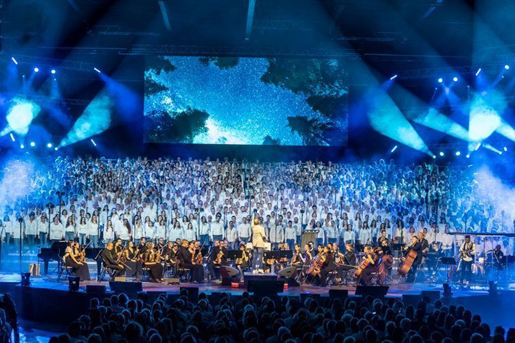 Galaxie Amneville Les 2000 Choristes 2 HI