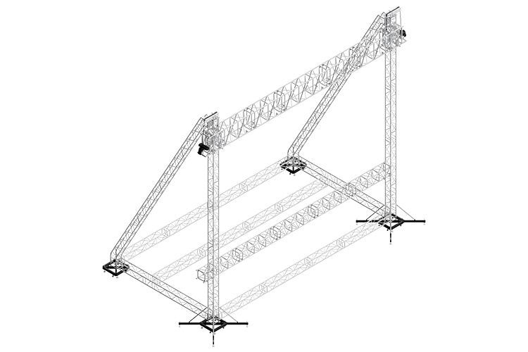 FRAME FOR LED 42HI