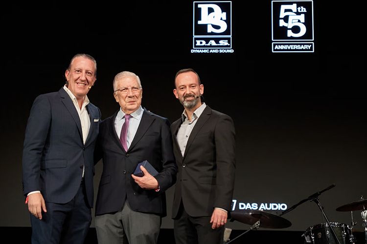 DAS Audio celebra en el Roig Arena de Valencia 55 años de ingeniería y fabricación en España