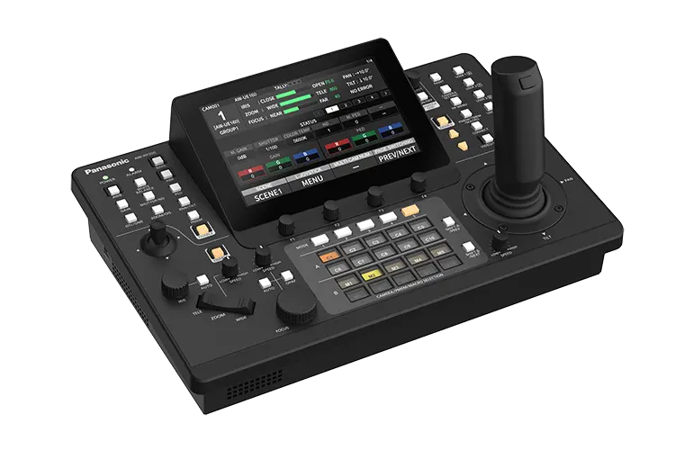 New Panasonic controller with macros and dual joystick for broadcast ...