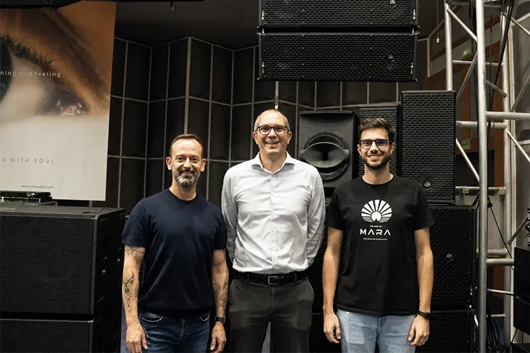 El fabricante valenciano DAS AUDIO refuerza su presencia en Reino Unido de la mano de James Bottrill