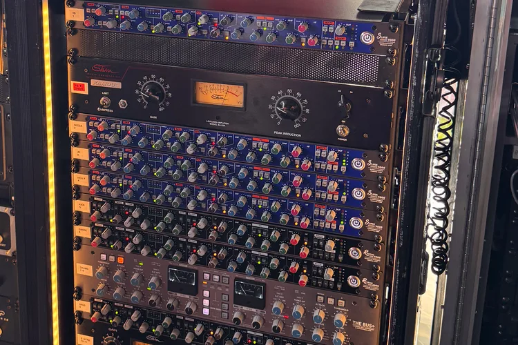 SSL rack Jonny Williams