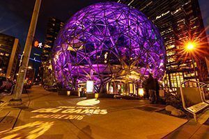 uplighters, Amazon, Special Olympics USA Games, QuolorPoint