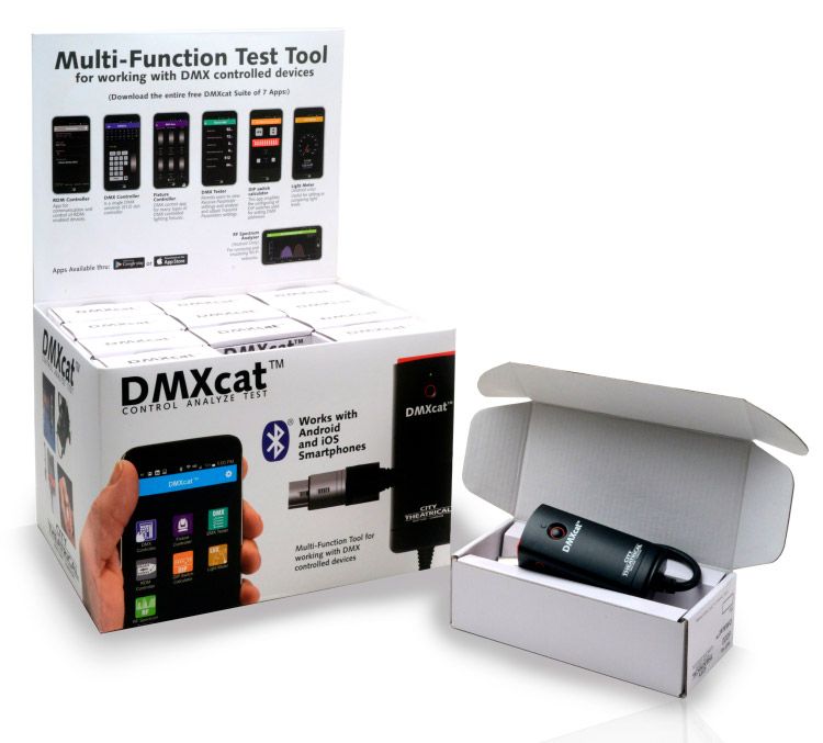 DMXcat in packaging