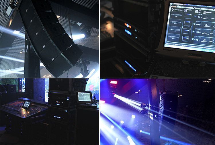 Luminário Produçoes, EAW, iluminación, Powersoft. Armonía