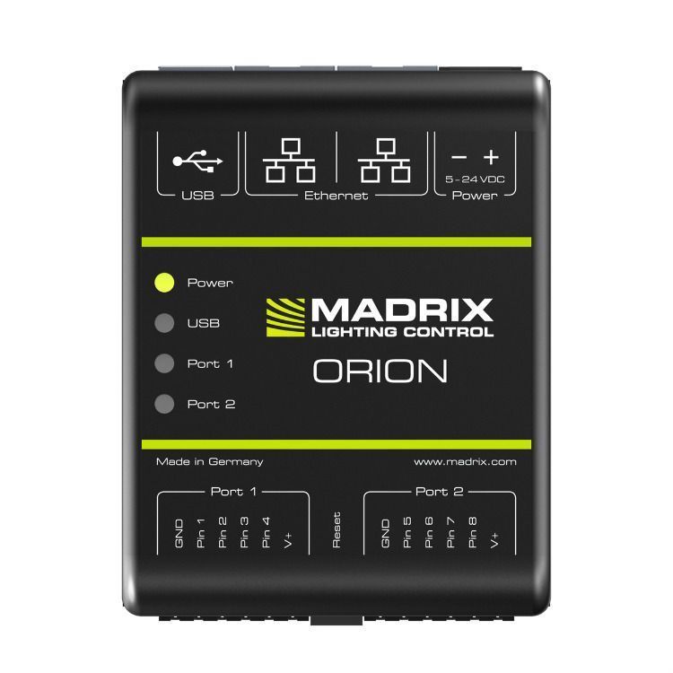 Madrix, actualización, producto, conexión