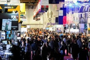 exhibición, tecnología, NAB show