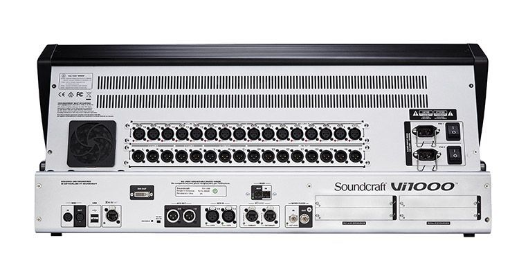 Soundcraft Vi1000 back HI