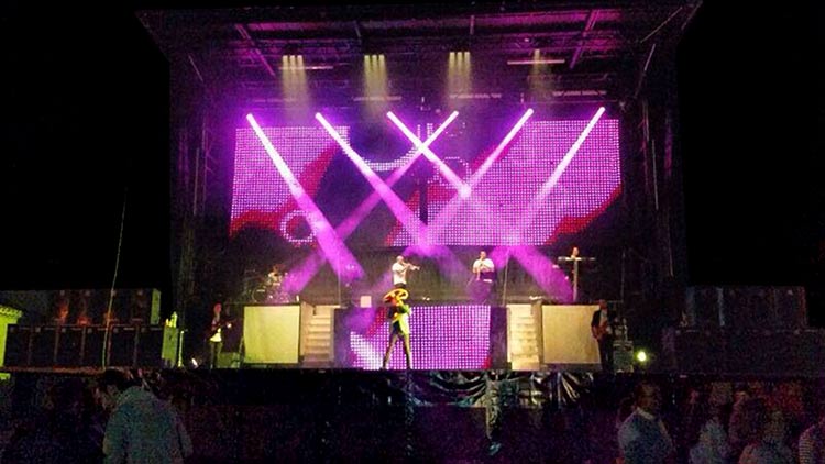 Monacor escenario