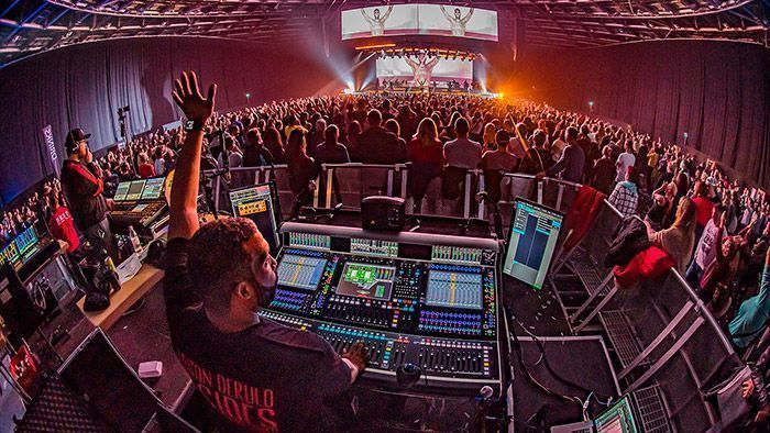 jason derulo DiGiCo ISP Audio Light