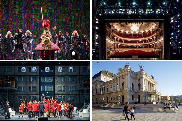 Opera, Zurich, proyecciones, christie boxer, christie roadster