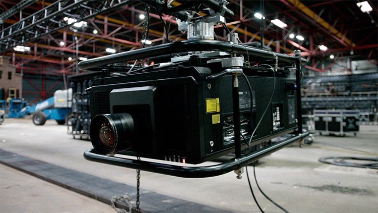 stormruiter Panasonic proyector