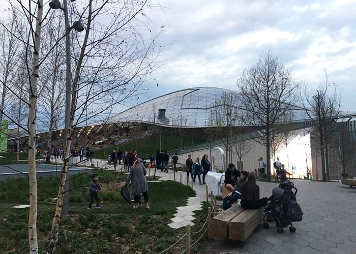 2019 02 StageTec concert hall outside 1CE