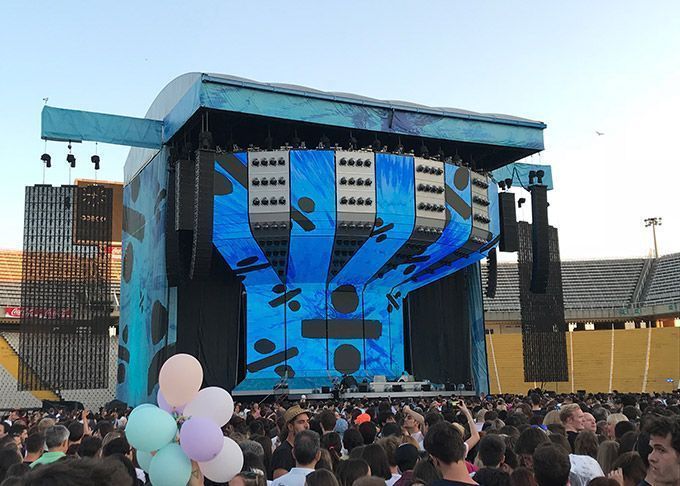Meyer Sound Ed Sheeran Barcelona 2 1CE