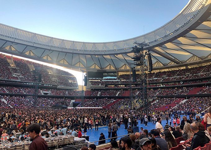 Meyer Sound Ed Sheeran Madrid 2 1CE