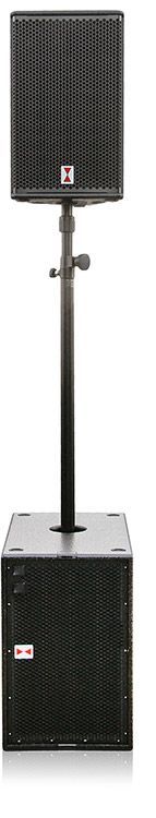 voice acoustic paveosub 115 with Modular 10 003