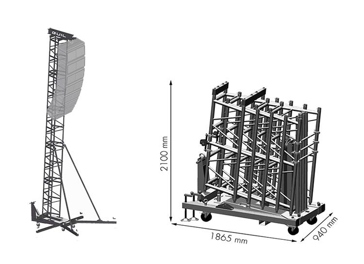 TMD 570 PA tower dibujos