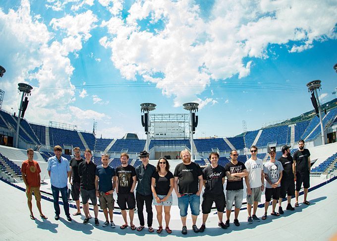 Audio team. CE