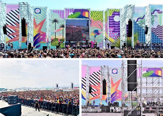 Collage. DAS Audio Festival Alicante CE