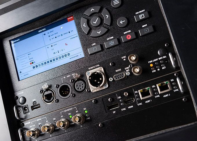 UDM picture inputs display 1.CE