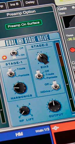 dLive preamp