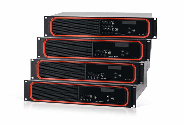 Tesira Amp Family Stacked