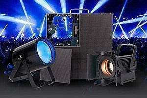 Encore, Fresnel, ADJ, COB Cannon Wash, Serie AV, InfoComm